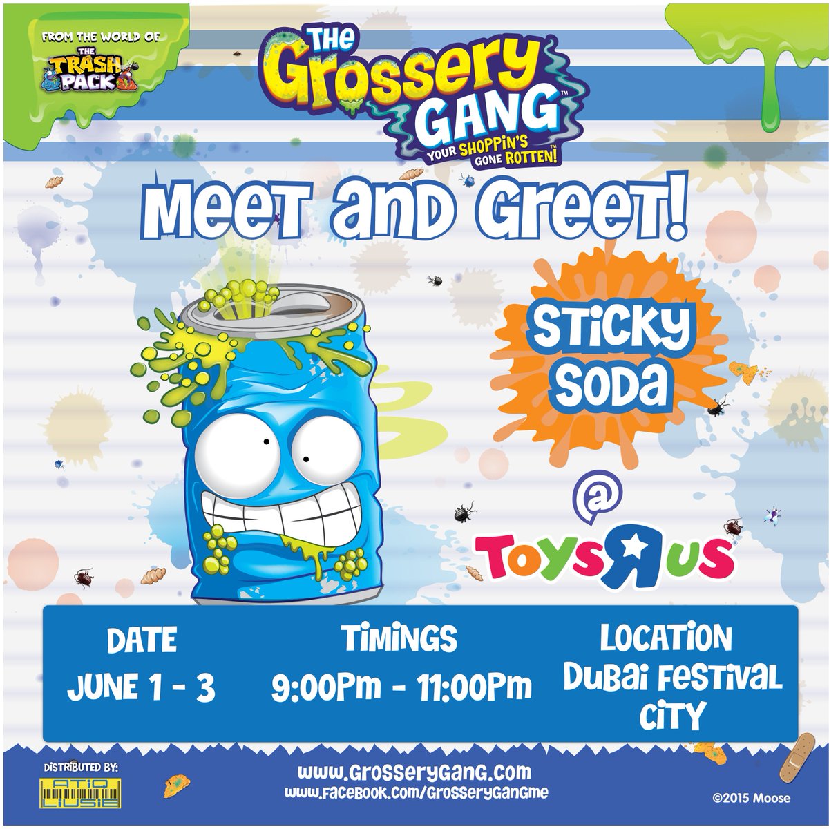 ToysRUsME's tweet photo. Join us as Grossery Gang comes to meet you only at ToysRUs Dubai Festival City. #ToysRUs #GreatestToystore #RamadanatToysRUs https://t.co/4lbAs3KKiA