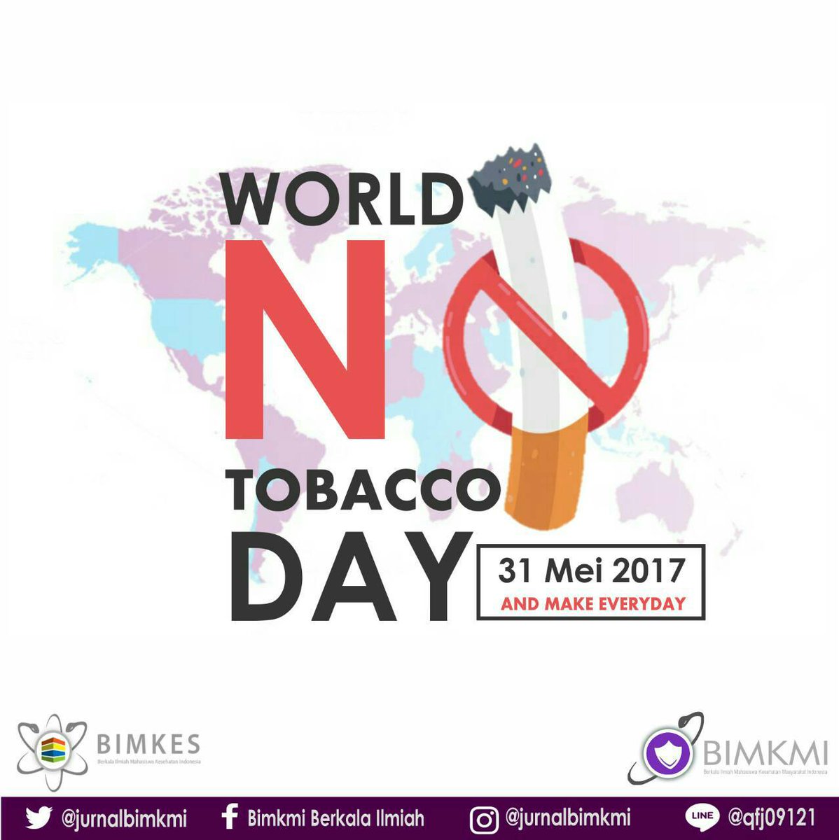 JurnalBIMKMI's tweet photo. #HariTanpaTembakauSedunia
#TolakIklanRokok
#KickWTPM
#KamiBUKANasbak
#IndonesiaSatuMenolakAsapRokok
#htts2017
#JurnalBIMKMI#BerkalaIlmiah https://t.co/ZvRxorbSlq
