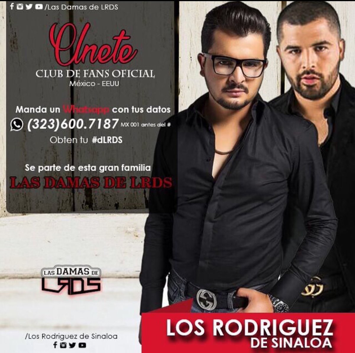 Únete hoy! <a href="/LRDS/">Los Rodriguez de Sinaloa</a> ❤