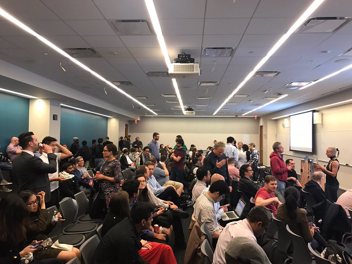 ColourOutside3's tweet photo. @theniikpakpo is at @ngNewYork tonight with our awesome client @wakandasoft celebrating 5 yrs of incredible community! @MicrosoftNY #angular https://t.co/J5z5m8SoU8