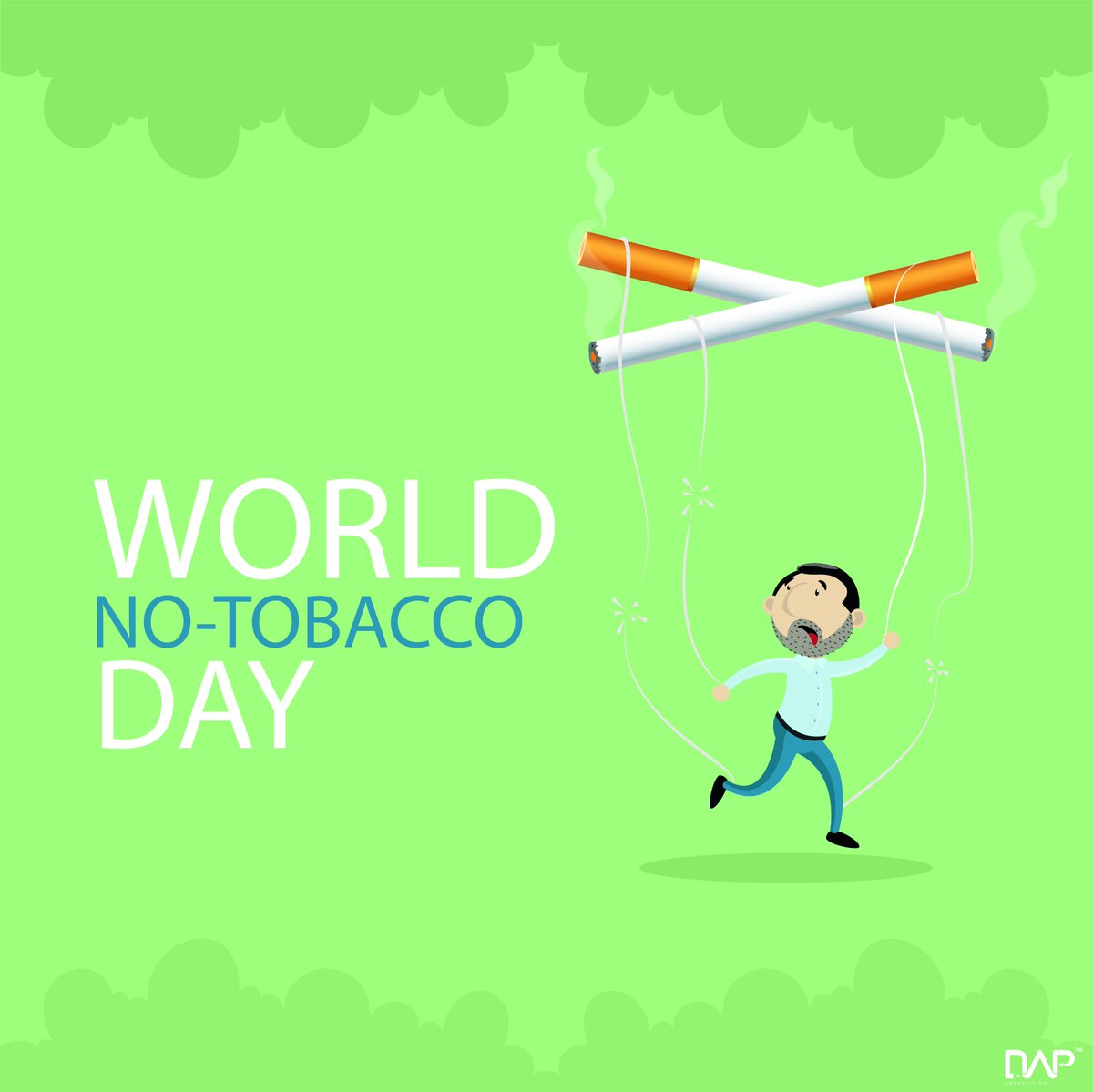 DAP_Ad_Agency's tweet photo. Don't be a puppet of #tobacco consumption. Say no to it before it's too late.
#Saynototobacco #WorldNoTobaccoDay #Dapdesign #Dapadvertising https://t.co/r2cyjsak4S