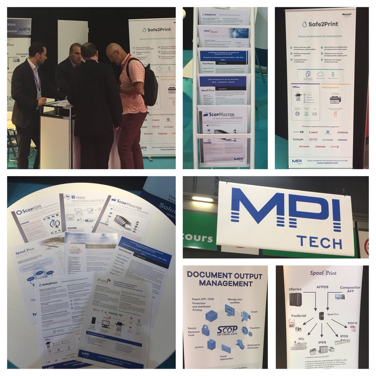 MPITechGroup's tweet photo. A couple of impressions from the first day @SalonGraphitec 2017 in Paris, France. @MPITechFR are ready to meet you again today at stand B15. https://t.co/qEQQu1uCxU