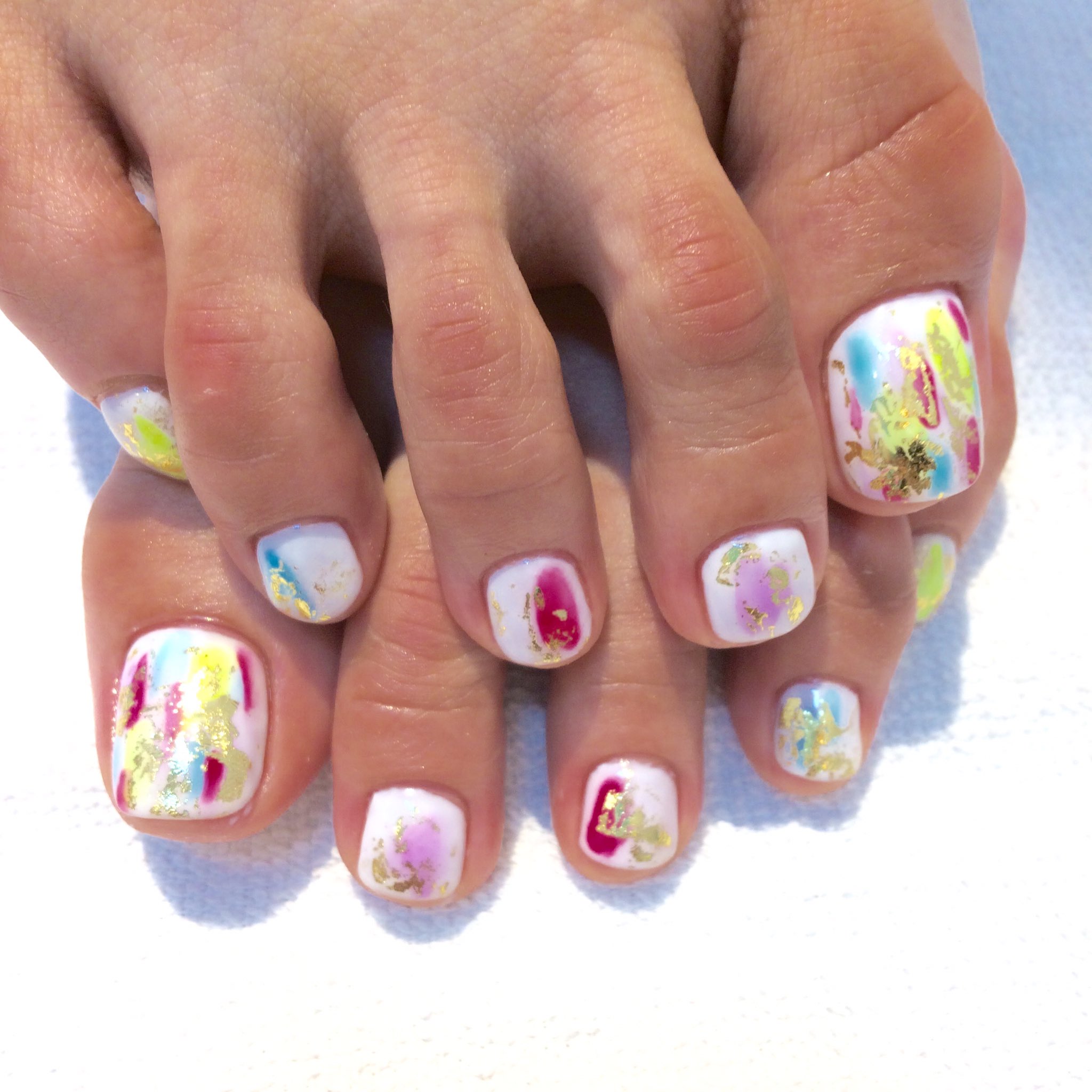 ヘアメイク ソエル お客様フットネイル 可愛く仕上がりました 西新宿 ヘアサロンソエル フットネイル ジェル ネイル 塗りっぱなしネイル T Co Qcvcle4s Twitter