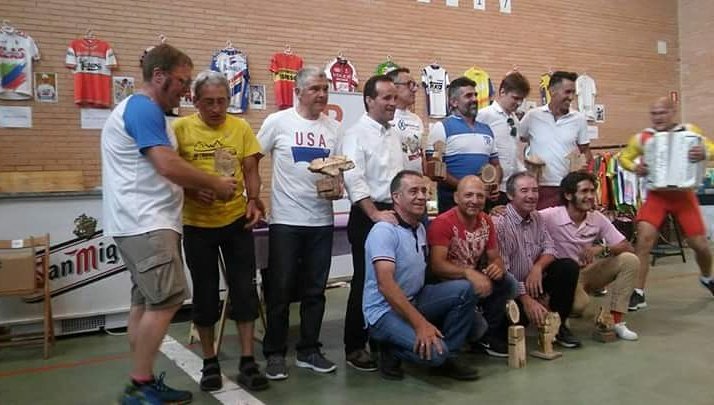 Los historicos de esta reciente pasada edicion de la historica historia viva del ciclismo gracias