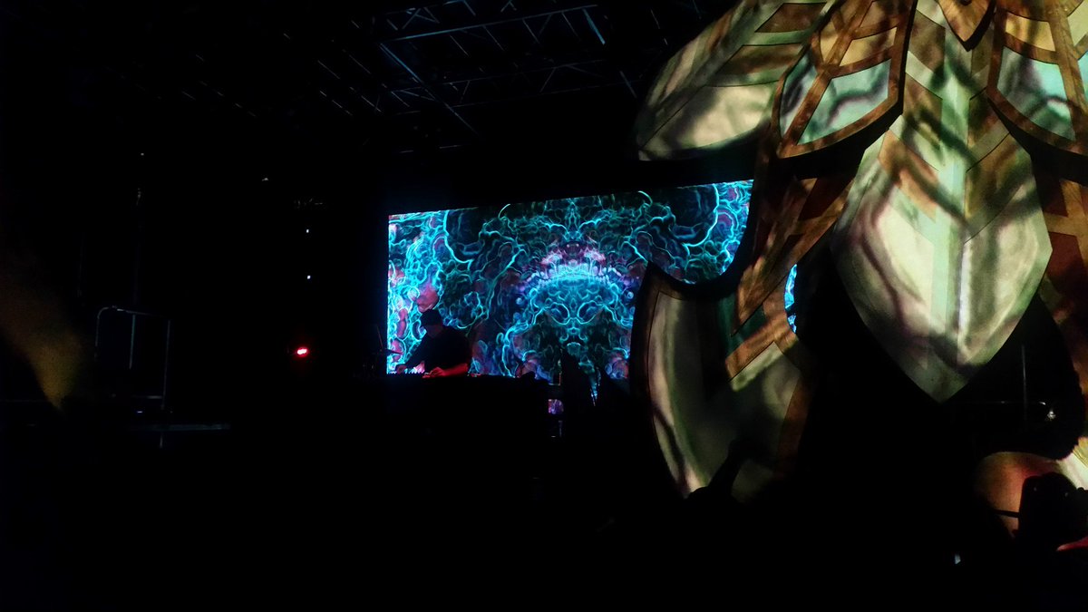 Synesthesia just went live on some (very) big stages. Watch out! Generative visuals may soon be taking over a stage near you.