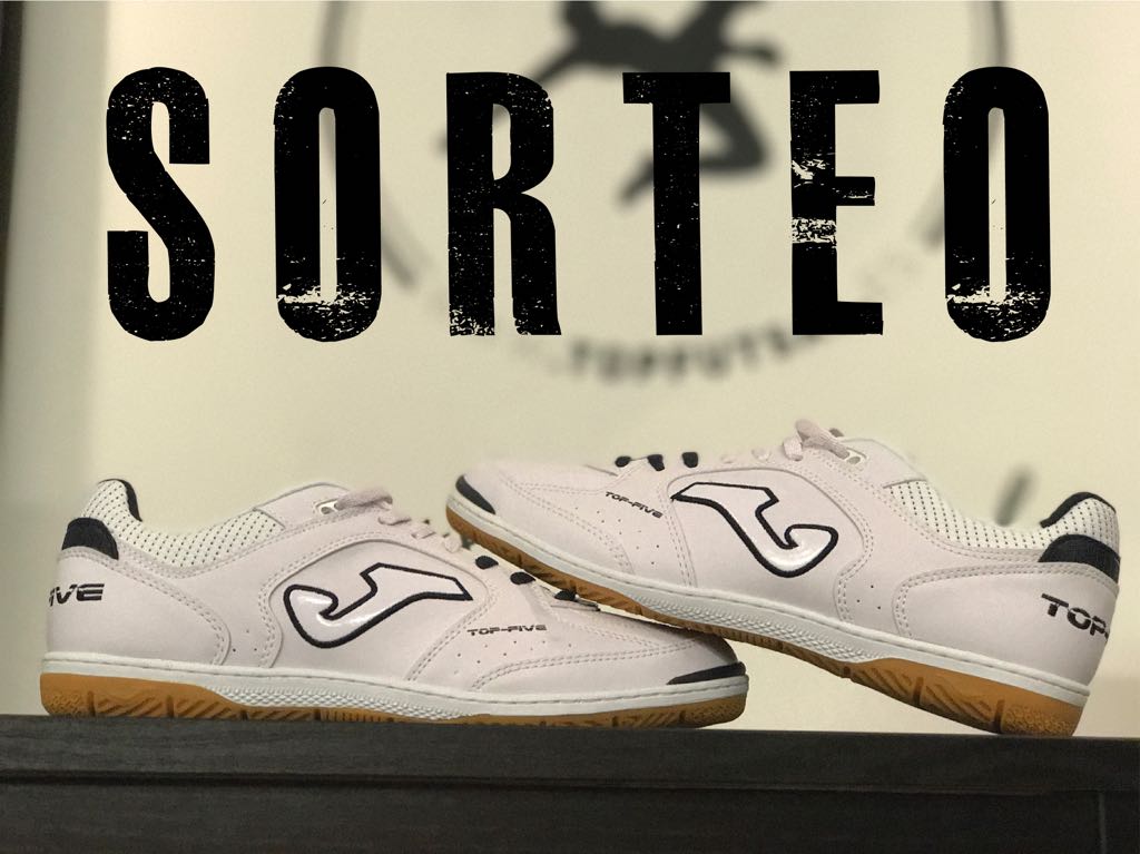 ❗️S O R T E O ❗️

Si quieres ganar unas Joma Topfive, tienes que: 

1 - Seguirnos en Twitter
2 - Retweet del post

goo.gl/FdmS4O