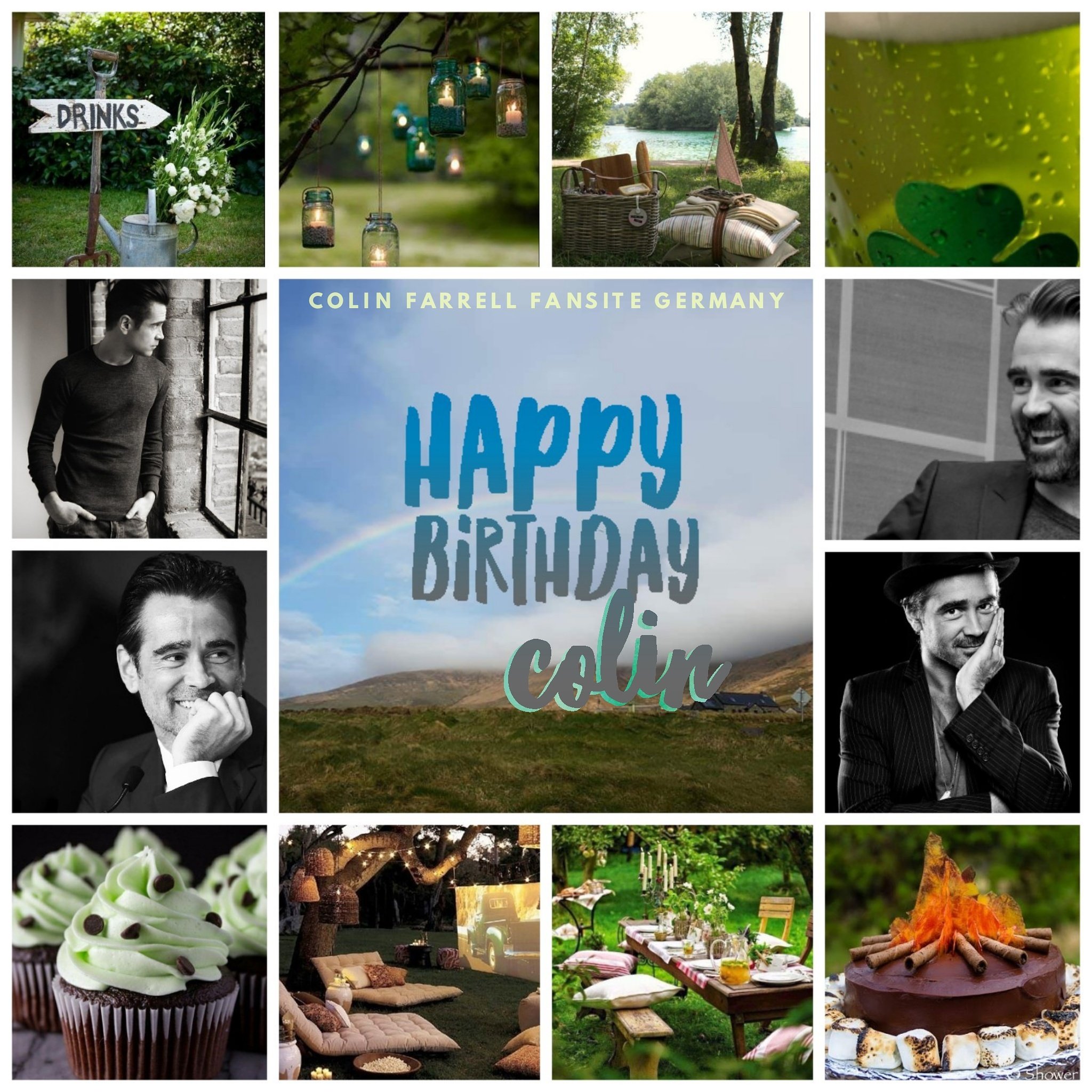 Happy Birthday, Colin Farrell Have a wonderful day with Family & Friends  