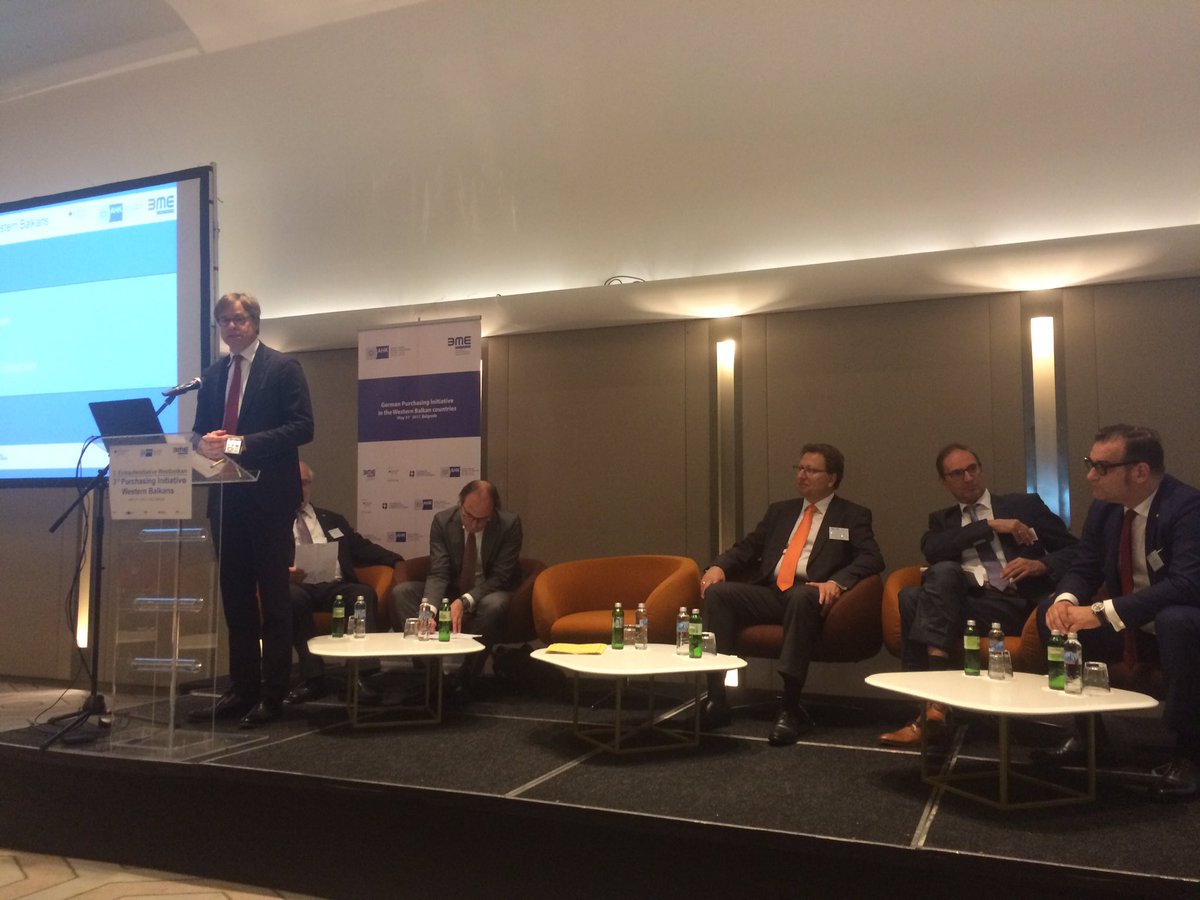 olaf189's tweet photo. Opening of 3rd purchasing Initiative Western Balkans with 360 participants and +400 B2B Meetings @BMEeV @BMWi_Bund #procurement #bme_global https://t.co/Mo08wMqHCe