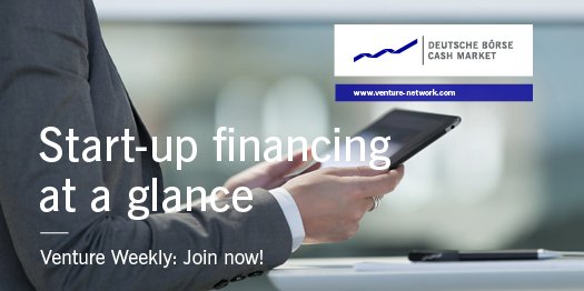 DBVentureNet's tweet photo. Not receiving our #VentureWeekly newsletter, yet? With financing rounds, M&A’s, funds and VC trends from one week: https://t.co/ek6yY0vsyB https://t.co/S4BZ2KhI4Y