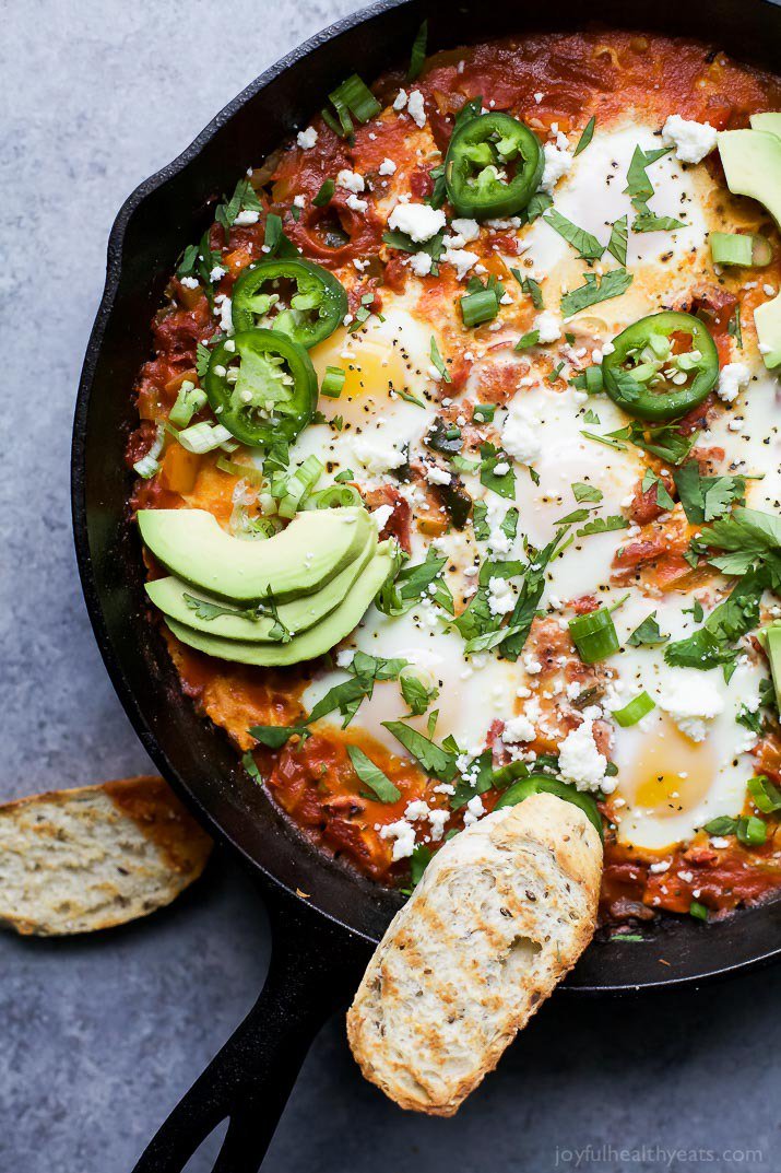 joyhealthyeats's tweet photo. ONE POT MEXICAN SHAKSHUKA an easy dinner recipe made in 30 minutes only 206 calories a serving. It's egg-cellent! https://t.co/nNVAde5HjI https://t.co/UJjwlISzss