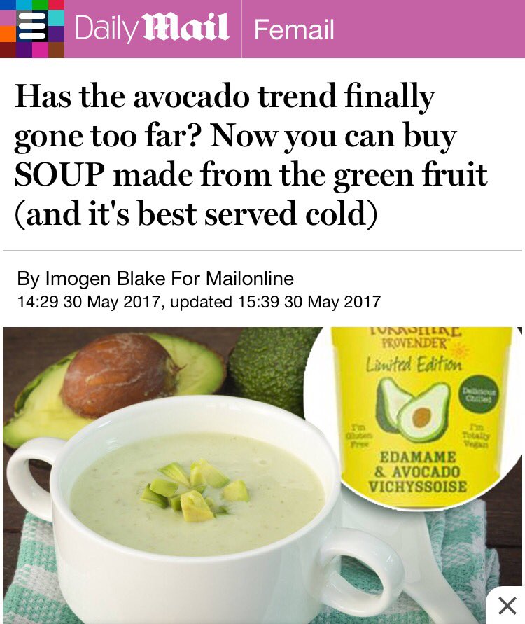 brandeyedmum's tweet photo. @yorksprovender  - Super proud to see it on the shelves @waitrose ...and the @DailyMailUK agree 😜Worth all our tastings 😊 #realsoup https://t.co/td7xeszIBD