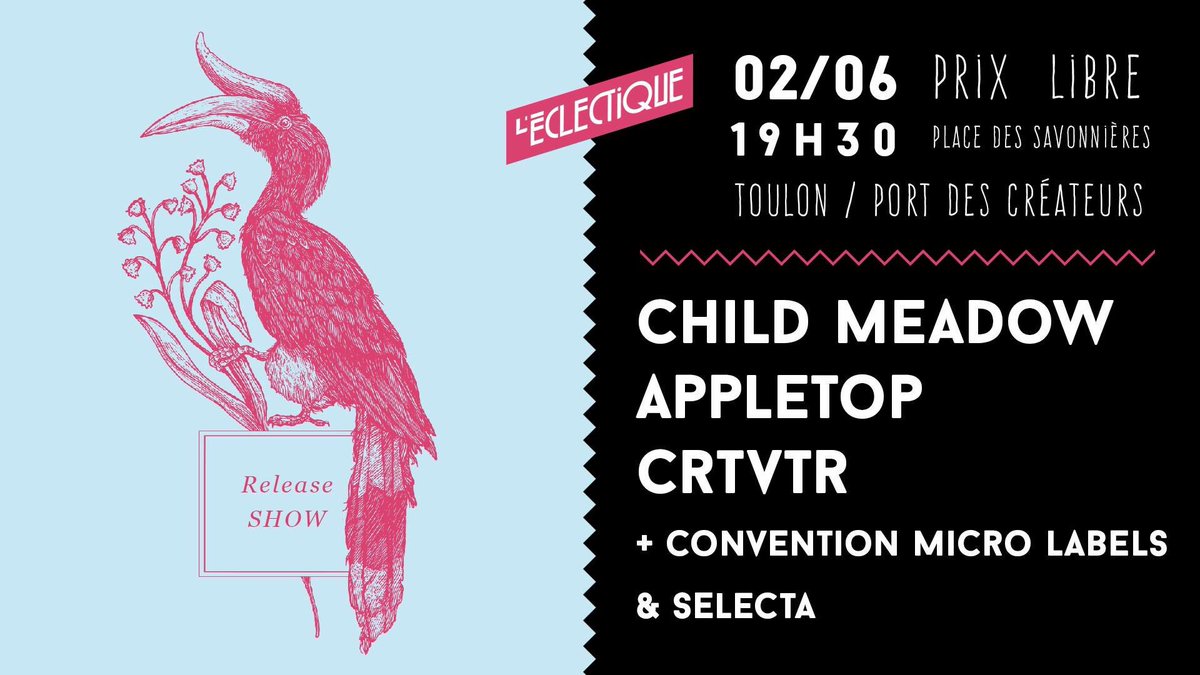 LeclectiqueAsso's tweet photo. Vendredi au @LPortDCreateurs avec #childmeadow , #appletop et #crtvtr https://t.co/Tg2R7ds3S1