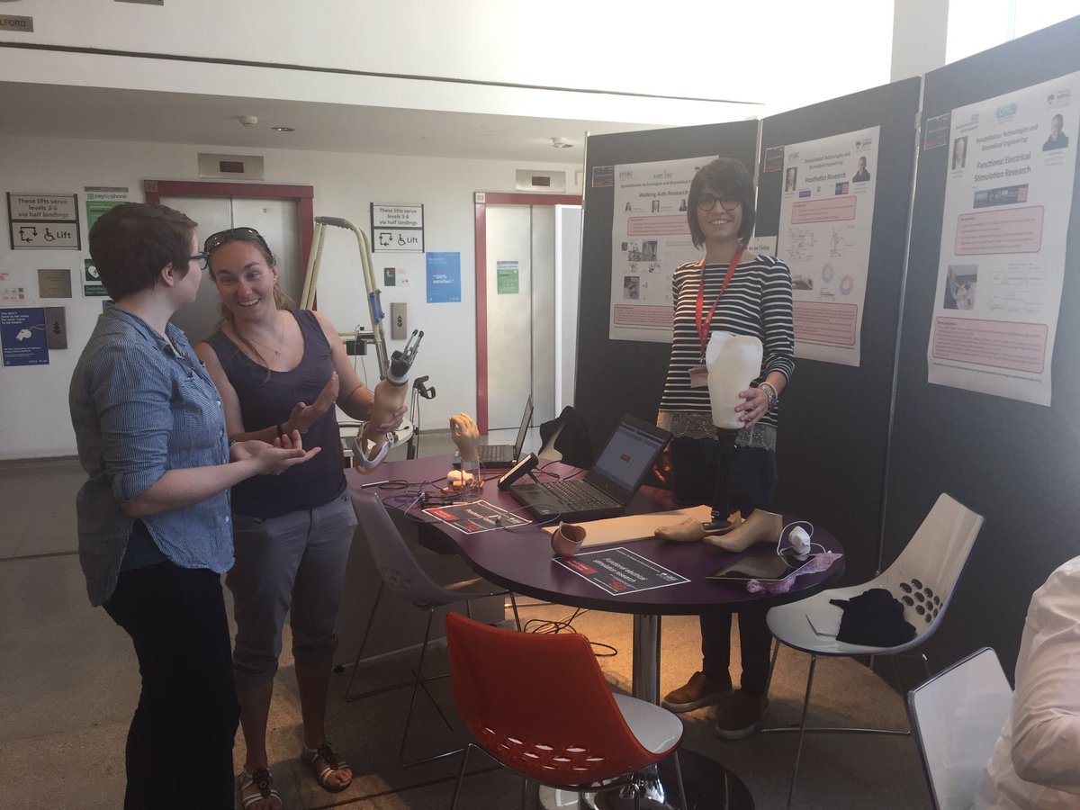 DrEliytos's tweet photo. Rehabilitation technologies and biomedical engineering research group at Salford showcasing their research at #HWSShowcase https://t.co/vbLE1yKCjL