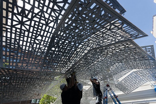 inspiredbyspain's tweet photo. Norman Foster unites his archives and art under one roof in #Madrid 

https://t.co/p8pChCUgG2 https://t.co/fl3IdAZBB2