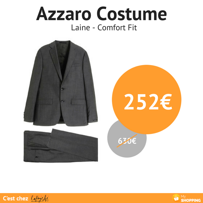 MyShopping7's tweet photo. ⚠️ #Bonplan mode homme! @Galeries_Laf 
Le costume #Azzaro à 252€ au lieu de 630€ 😍🤵
C'est ici: ➡️https://t.co/AyW0bEODSO⬅️
#promo #reduction https://t.co/GW9U0HxhLX