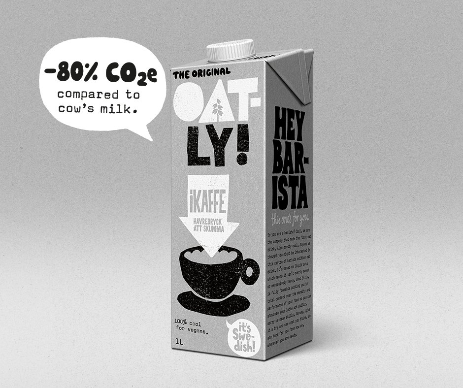 oatly's tweet image. Den här dagen vill man ju gärna vara med och uppmärksamma. #Mjölkensdag