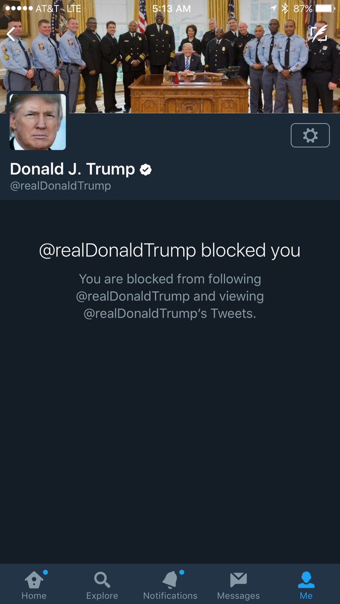 jules_su's tweet image. HOLY SHIT HE ACTUALLY DID IT! I told Trump to spend more time with his son AND HE BLOCKED ME!