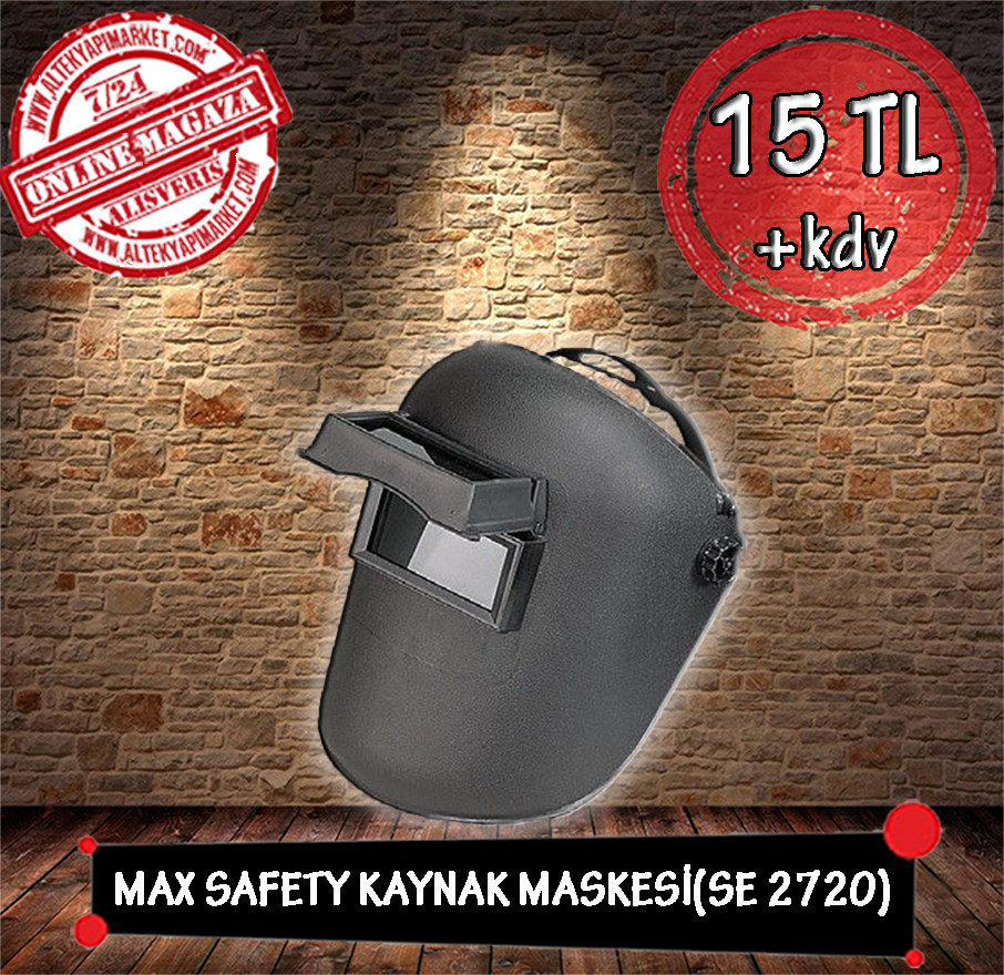 altektr's tweet image. Kaynak İşlerinize, #Maxsafety #Kaynak #Maskesi (SE 2720)' ni Kullanmadan Başlamayın! @AltekYapi 
Tıklayın: ow.ly/C0N030cbByH