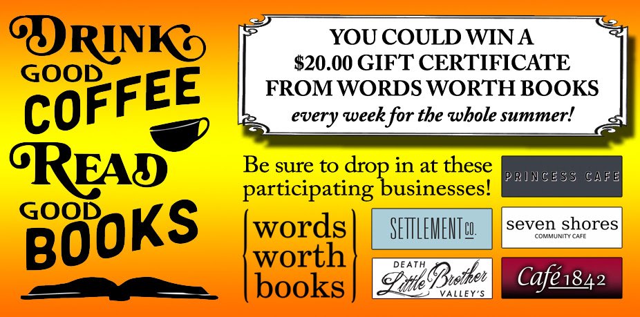 Do you drink Coffee in @UpTownWaterloo? Do you like books? YAASSSS! 

<a href="/BooksWordsWorth/">Words Worth Books</a> <a href="/_SettlementCo/">Settlement Coffee Roasters</a> <a href="/dvlb_espresso/">D.V.L.B.</a> <a href="/princess_cafe/">Princess Cafe</a>