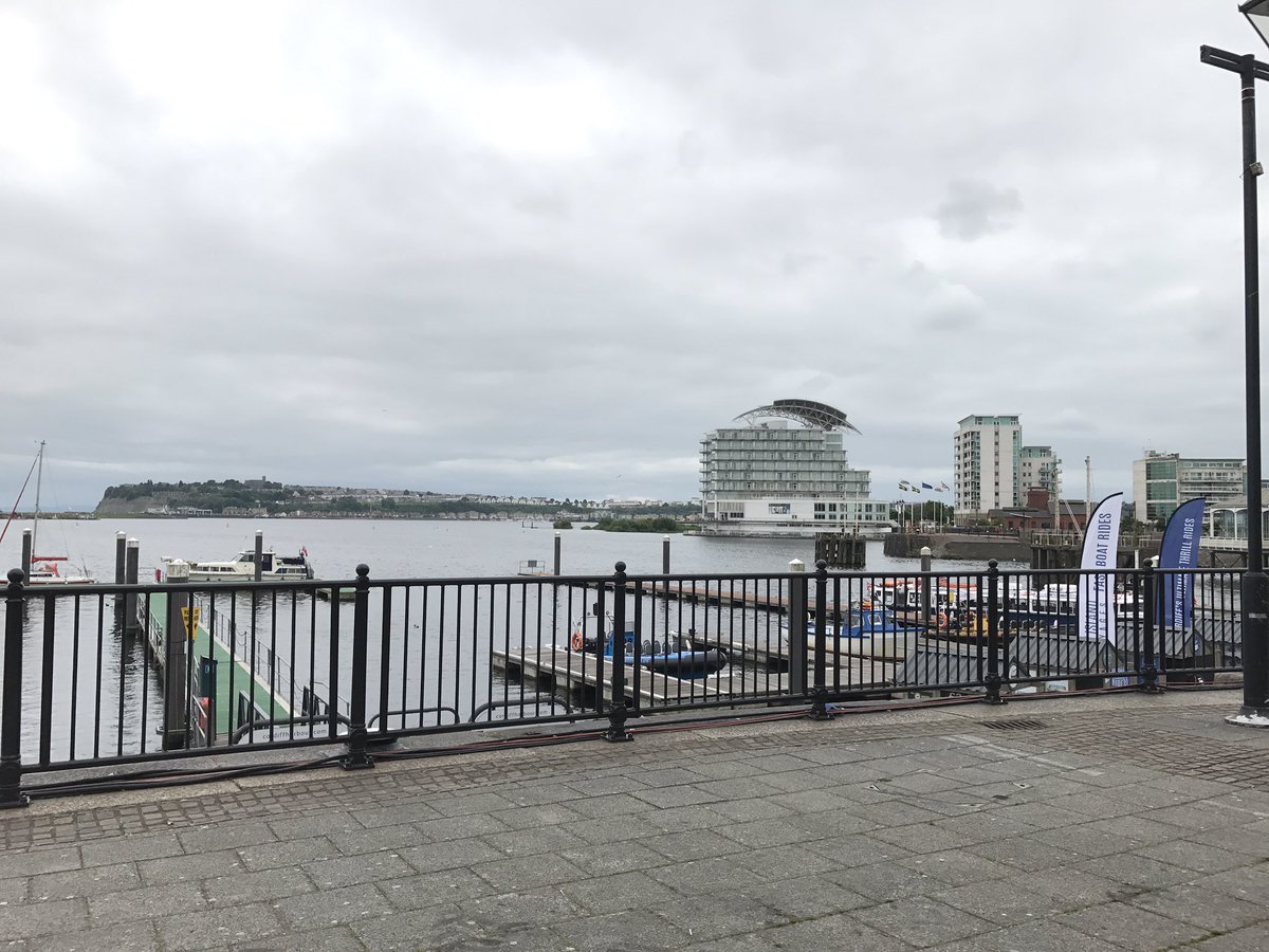 deanoffski's tweet photo. Not a bad view ;-) #cardiff2017 #ChampionsLeagueFinal #Btsport #quadrustech #adobe https://t.co/CQR20EE7rT