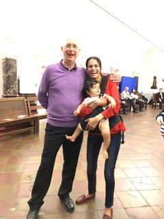 VTDdance's tweet photo. Vera's youngest dancer at St Thomas's hospital #babysalsa @BreatheAHR https://t.co/k2X3Z0yFy8