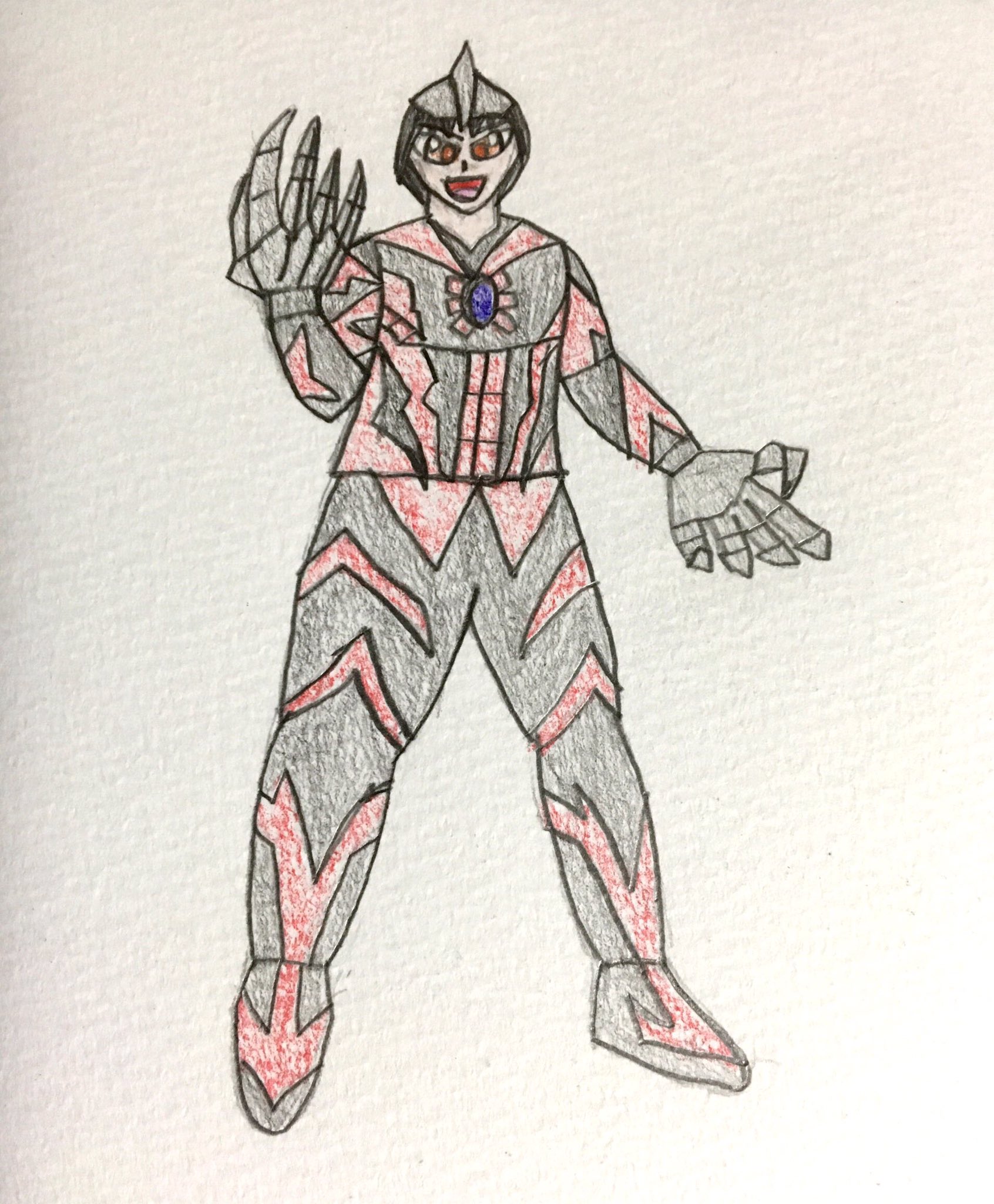 Dupk ウルトラマンベリアルをかきました 光の国で唯一悪に堕ちたウルトラマン である男で今は守るべきものを見つけるため部下とともに様々な宇宙で強豪たちと戦い己の強さを磨き上げています 怪獣擬人化 ヒーロー擬人化 ゼロクロ T Co T5qnpieqqb