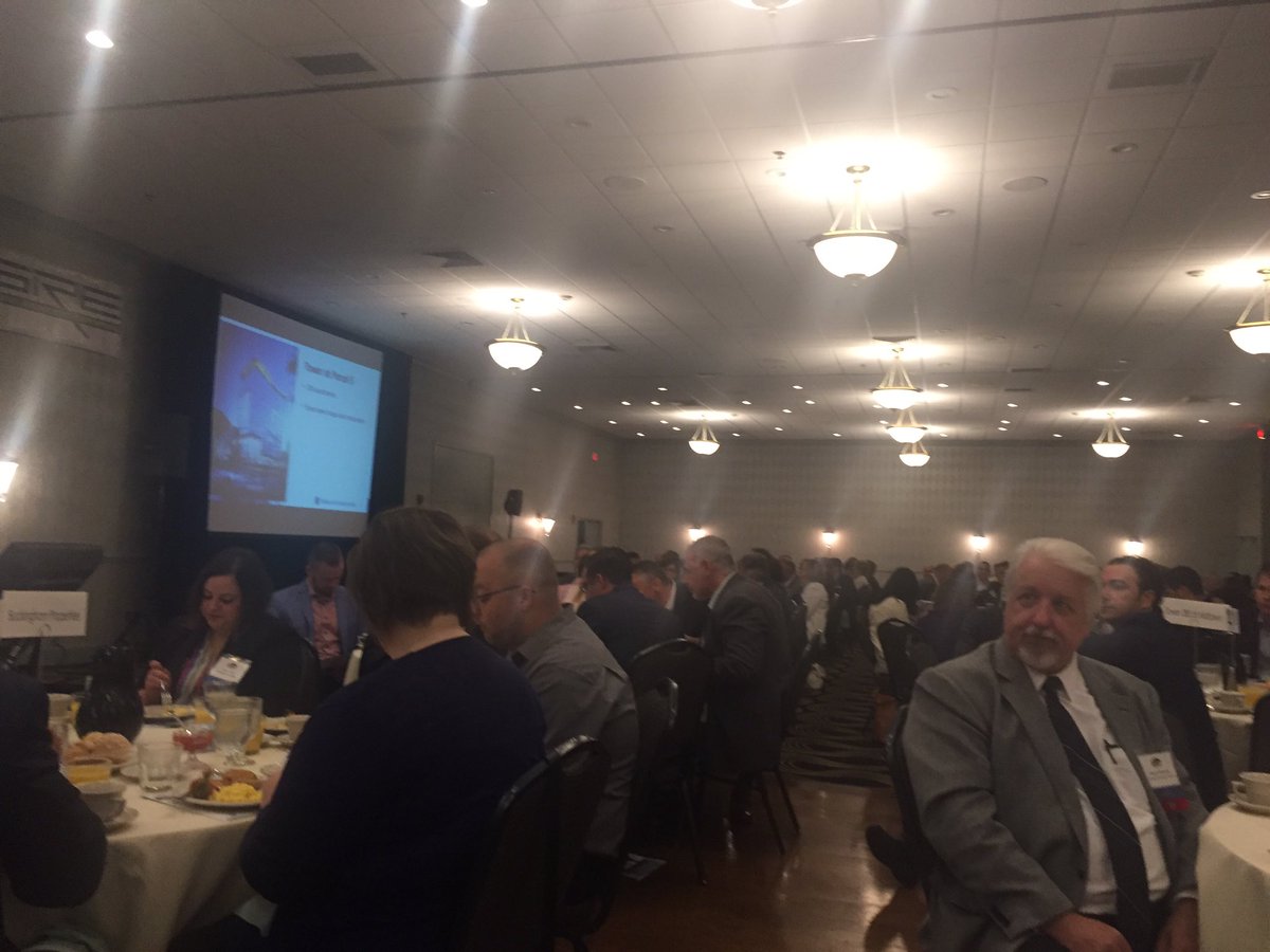 GRERochesterBiz's tweet photo. Great crowd at @DowntownRoc's annual #DTRising event. It's true that Downtown #ROC is rising, thanks to $891 million in new projects. https://t.co/u6cZqJzk2g
