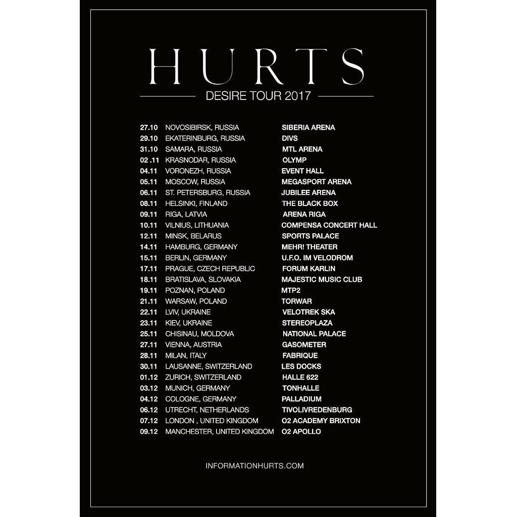 AdamHurts's tweet photo. THE DESIRE TOUR 2017 | TICKETS ON SALE 02.06.17 | https://t.co/UO4w5QZRPK https://t.co/e2bDCTxhSQ
