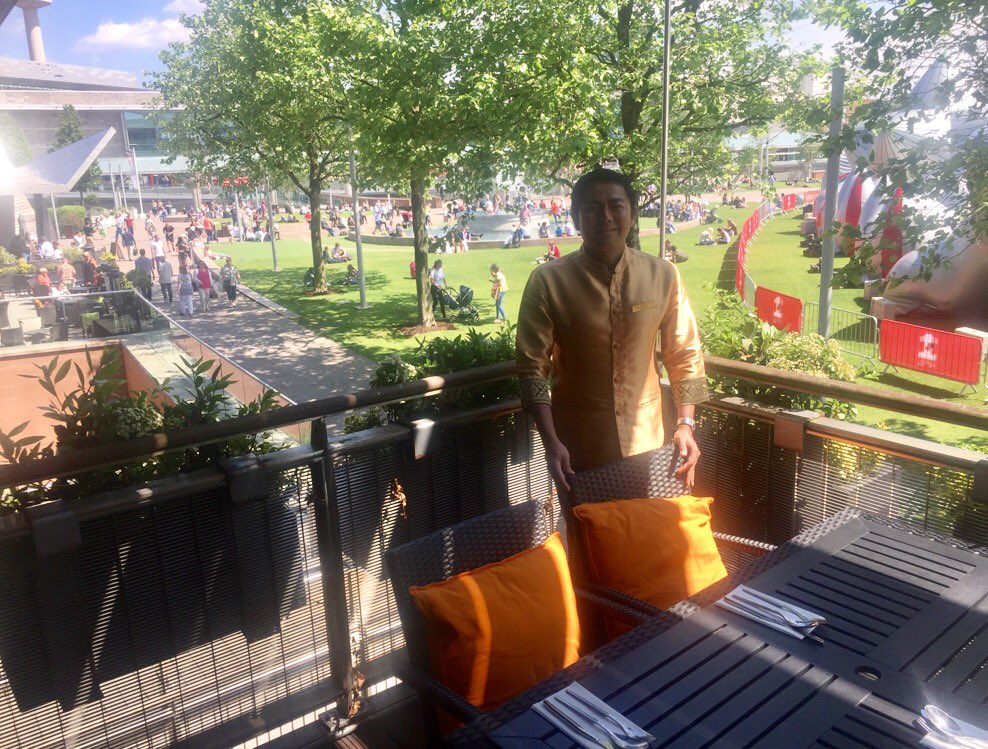 The sun is shining in #Liverpool today &amp; here's Luis waiting for you on our terrace. Get on down &amp; show this tweet for a cocktail FOC. T&amp;Cs.