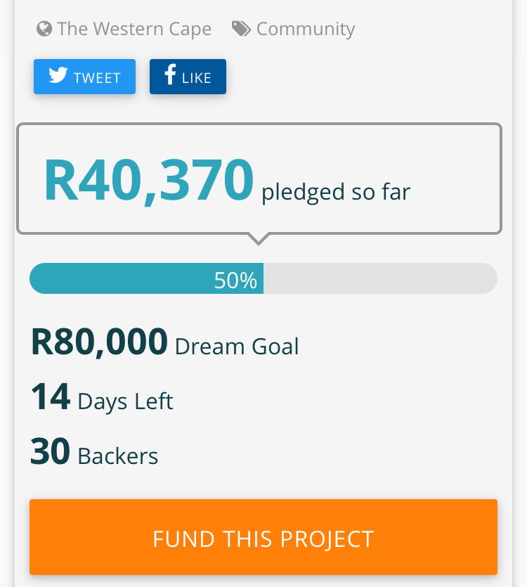 Oh yes! We are 50% there!!! 
thundafund.com/project/swiss17
#getustoswitzerland #aspiringwinemakers #classof2017