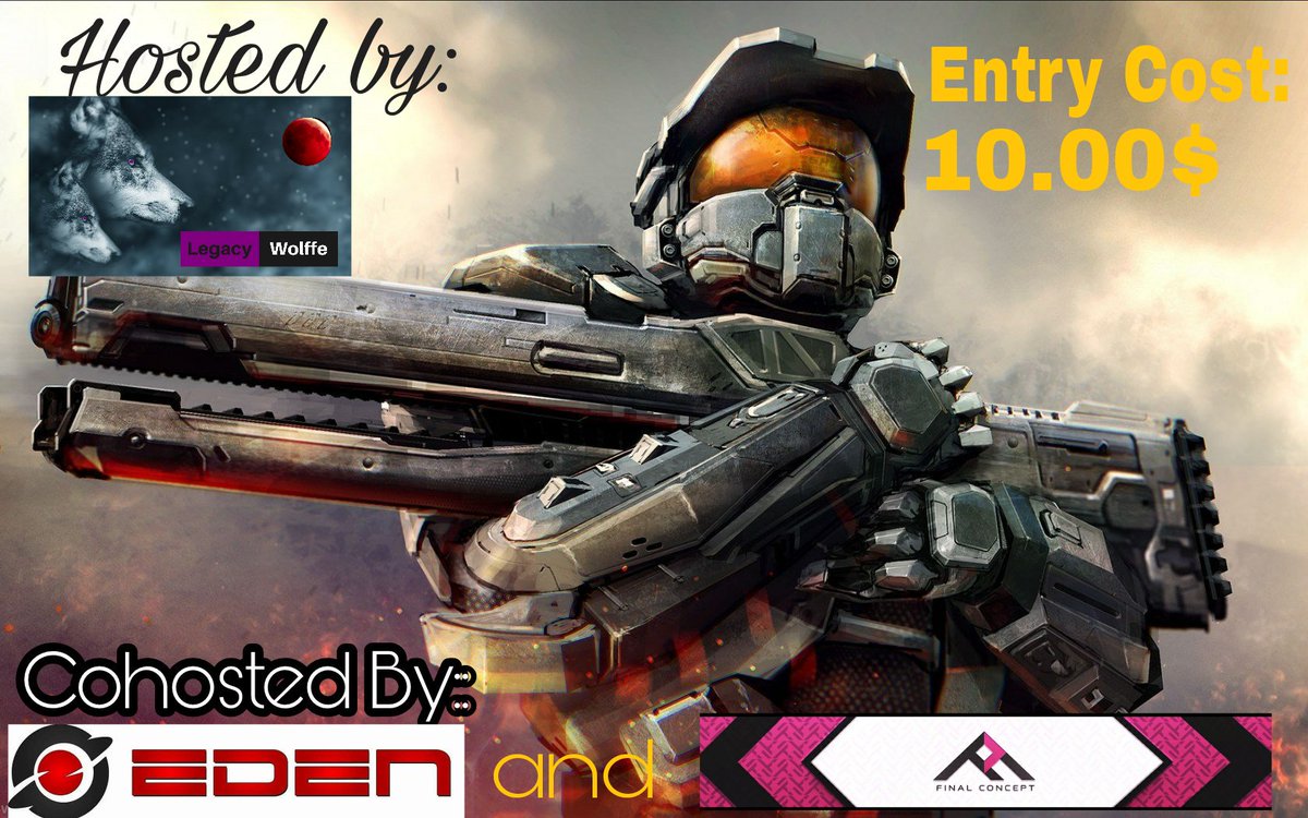 LegacyWolffe's tweet photo. The tourney registration is here! @FinalConcept and @eSportsEden check it! @AmateurHalo @DotEsports_Halo @DoZe_Halo 
https://t.co/4zpD2mIioj https://t.co/FZfHILPomT