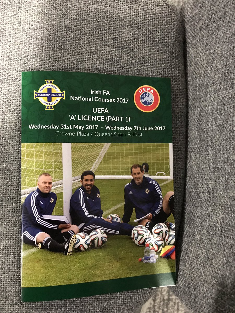 KeithMBeaty's tweet image. Looking forward to getting this under way. #UEFA #Alicense