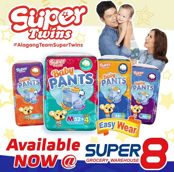 super twins baby pants