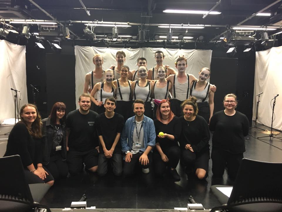 Our director @BrettLeeRoberts has just finished making a new version of The Double with the young actors of @ActingBSA. A talented bunch!