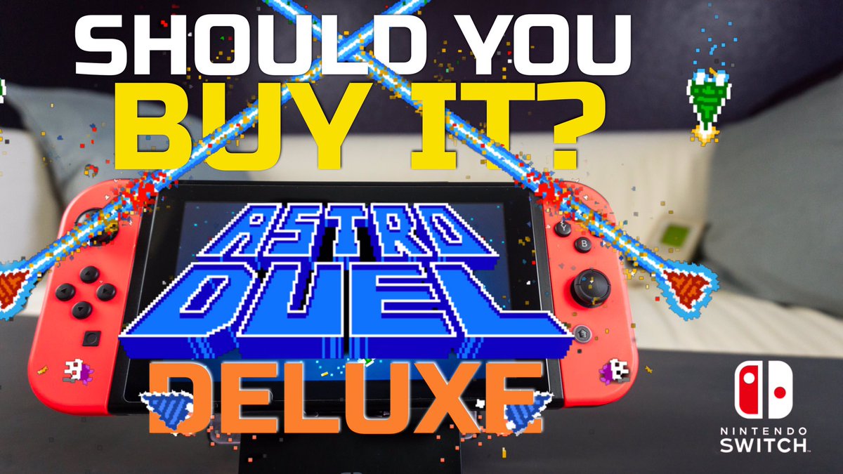 FilipMiucin's tweet image. Should You Buy It? ASTRO DUEL DELUXE on Nintendo Switch
#nintendoswitch #50KSwitchGiveaway #AstroDuelDeluxe 

youtu.be/h2n_EM-srzo