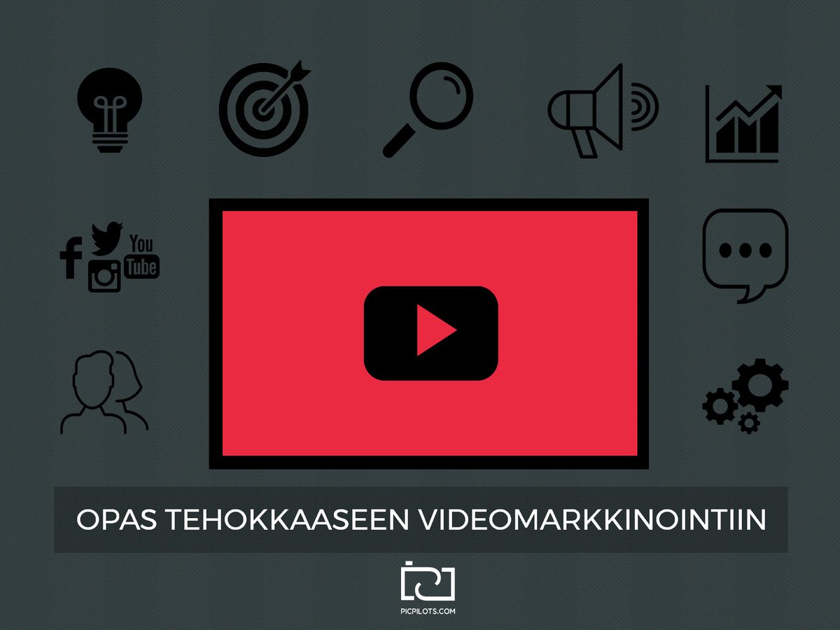 Picpilots's tweet photo. Millainen on hyvä videostrategia? Lataa opas ja ota vaikuttavan videoviestinnän perusteet hetkessä haltuun! https://t.co/2MR8xvKAOB #somefi https://t.co/IS4vBxEPPQ