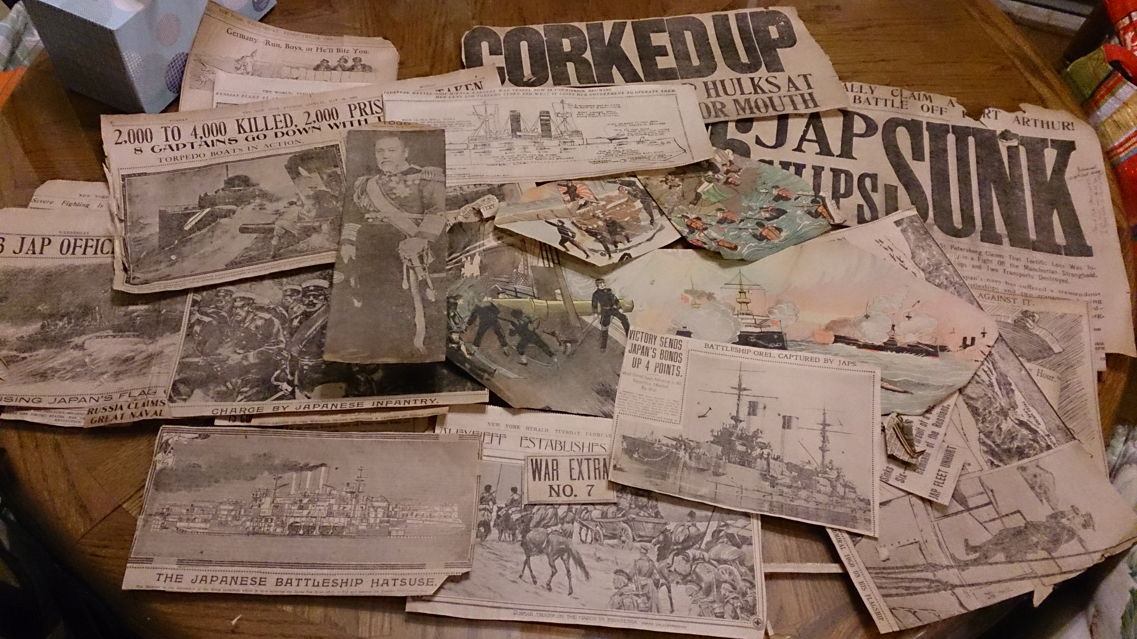 日露戦争関連の米新聞記事集 Twitter