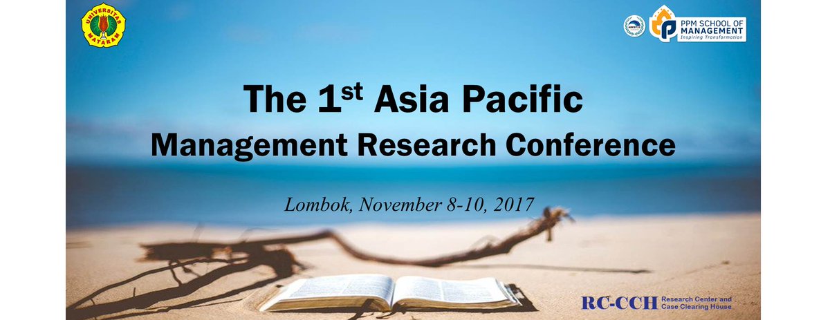 ppm_rccch's tweet photo. The 1st Asia Pacific Management Research Conference (APMRC)
https://t.co/ynodmIPIbu
#apmrc #asiapacific #conference #research #lombok #ppm https://t.co/3B67F8cNGt