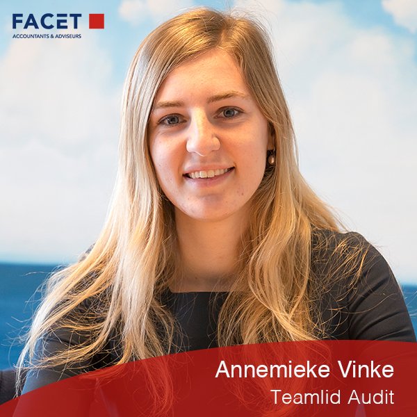FACETacc's tweet photo. #TeamFACET - Annemieke Vinke, student aan @NyenrodeBU, is sinds 1 mei werkzaam als beginnend assistent #accountant bij #FACET. https://t.co/RF4Fvvx6ug