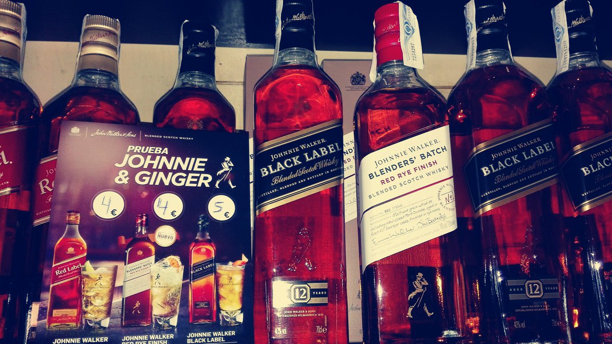 Este sábado, tenemos la final de la Champions!! Y después, para celebrar, o ahogar las penas.....Fiesta Johnnie Walker a precio Champions!!