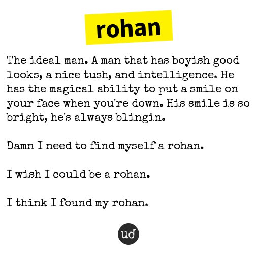 Urban Dictionary on X: @RG2998 rohan: The ideal man. A man that has boyish good  looks, a nice tush, an    / X