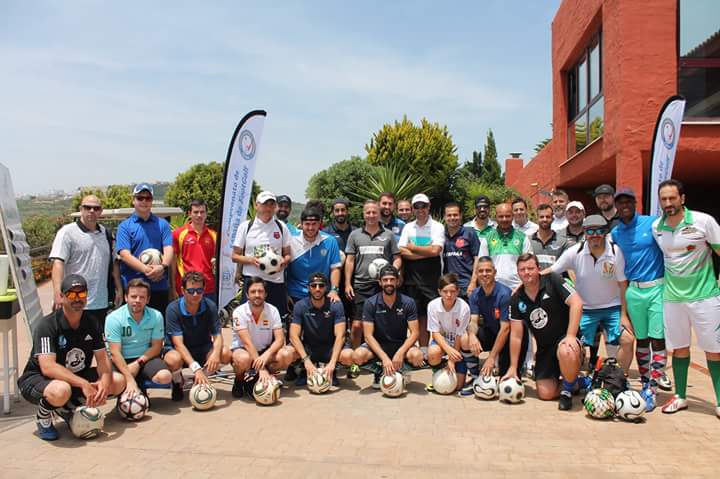 Segunda jornada del Campeonato de España de FootGolf 2017 en Casares (Málaga). 1° Fernando Lago, 2° Simon Brook y 3° <a href="/JaimeRomeroFel1/">Jaime Romero Felipe</a>