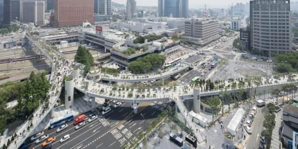greenMe_it's tweet photo. L'autostrada di Seoul che si trasforma in un giardino con oltre 24mila piante - https://t.co/44e3DB54eO https://t.co/exHDshDNID