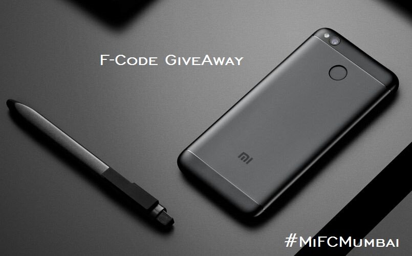 XFCMumbai's tweet image. #Redmi4 #FCode #Giveaway #Contest
Follow us, Retweet and tag 2 friends using #MiFcMumbai to get a chance to win Redmi 4 Fcodes
#MiFcMumbai
