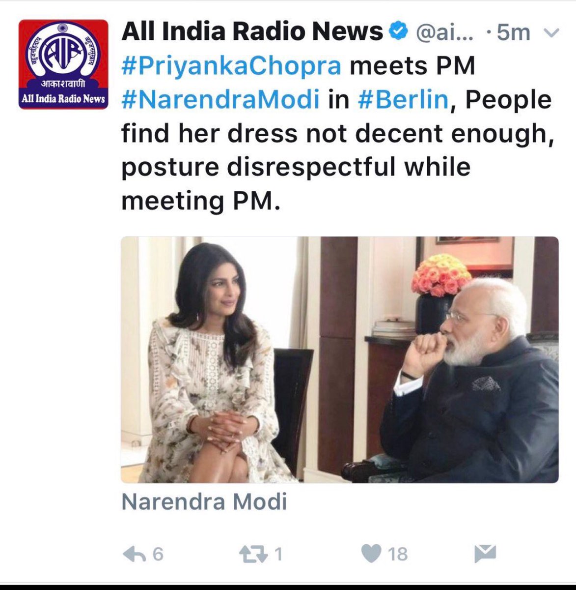 I'm glad <a href="/priyankachopra/">PRIYANKA</a> chose to be herself and not play a part scripted by misogyny.