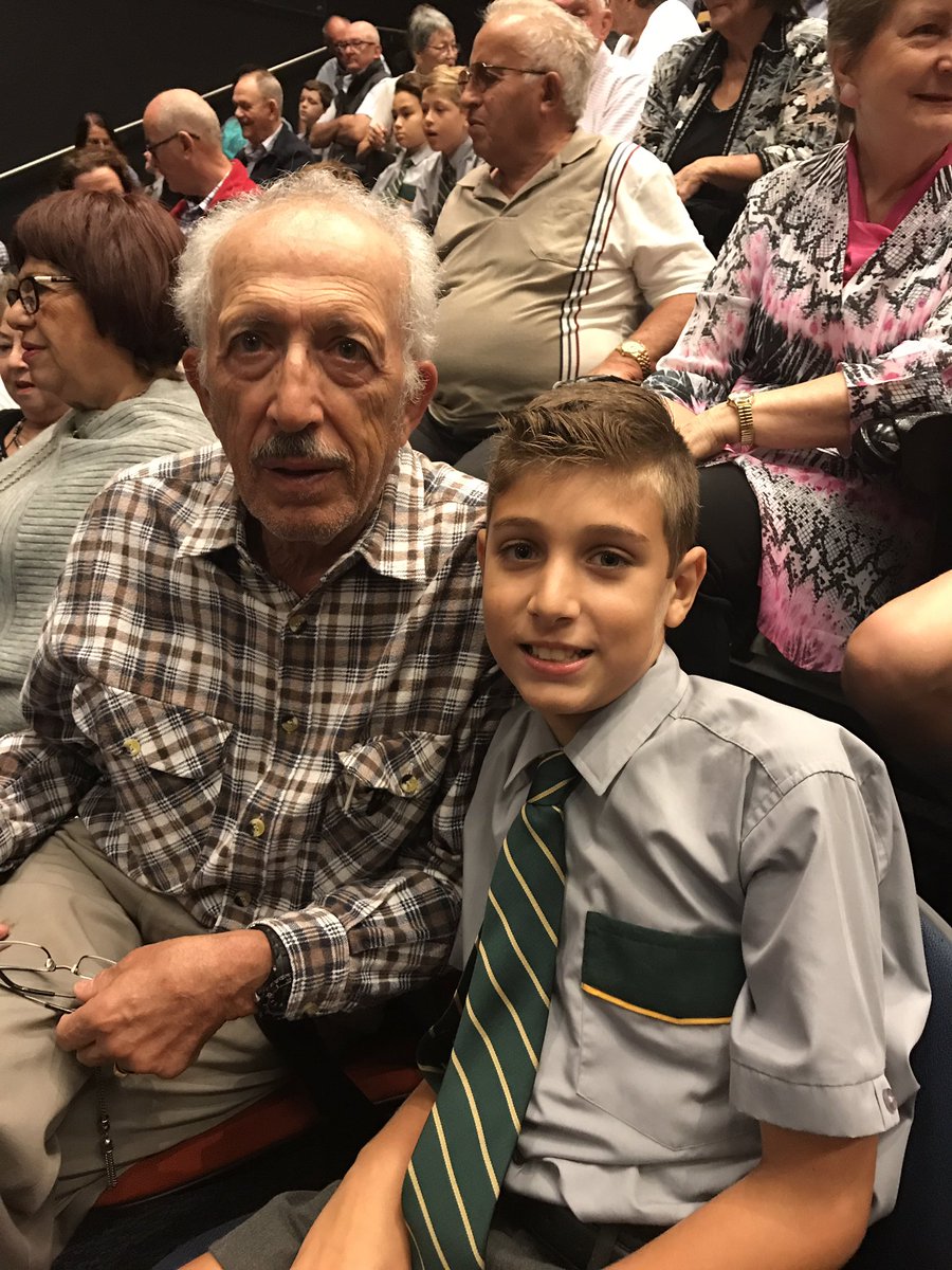 Dean and Papou enjoying the day!!!