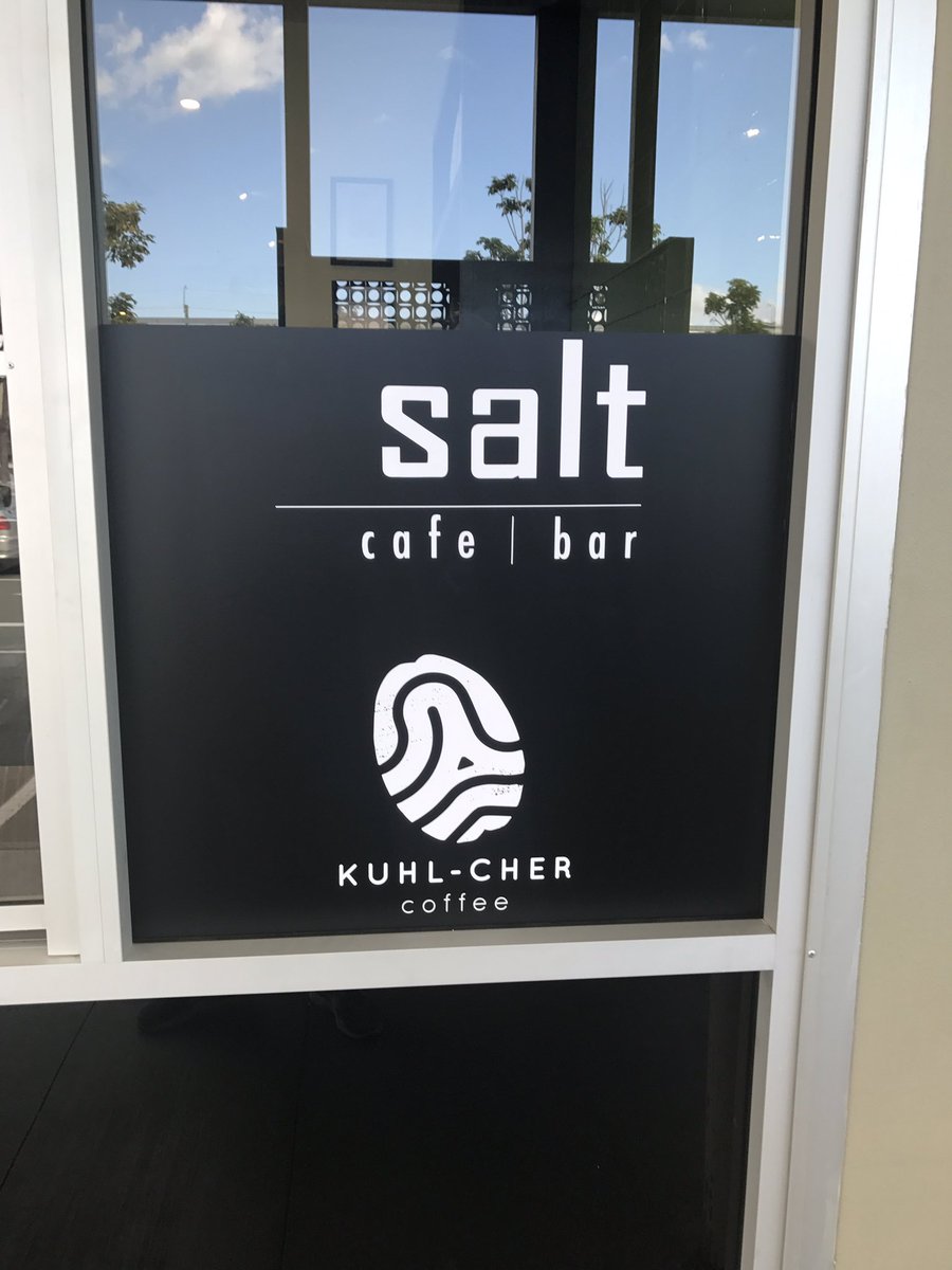 Kuhl-Cher coffee @salt cafe Bar!!!