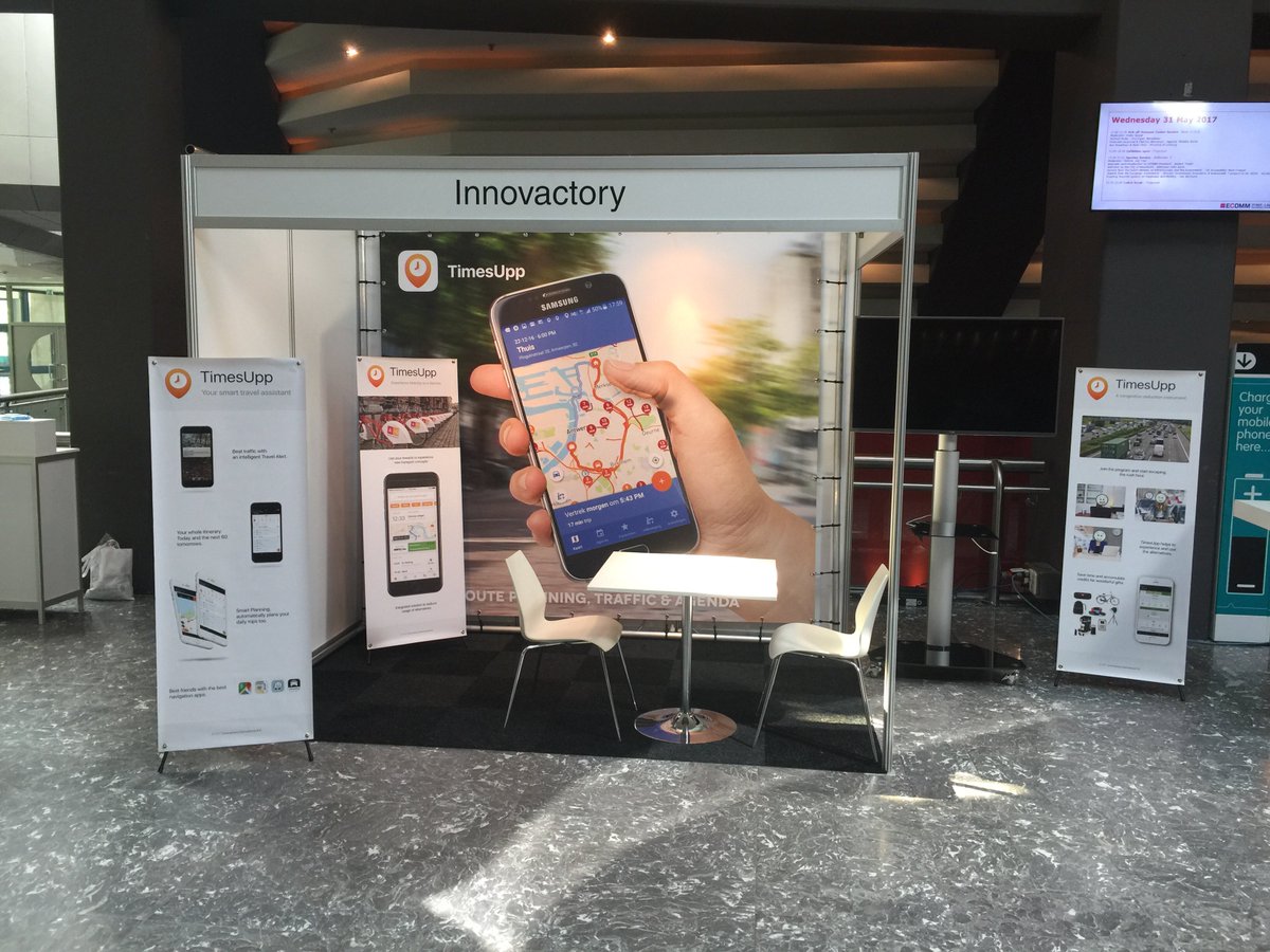 times_upp's tweet photo. We are ready for the #ECOMM2017 and revolutionising the way we travel #TimesUpp #MaaS #Mobility #UrbanMobility #Innovactory https://t.co/xd9OG1VLVN