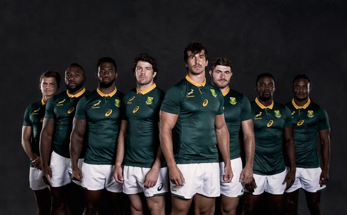 The <a href="/Springboks/">Springboks</a> unveil their 2017 jersey. Read more here: fans.myplayers.co.za/new-2017-sprin… #rugby