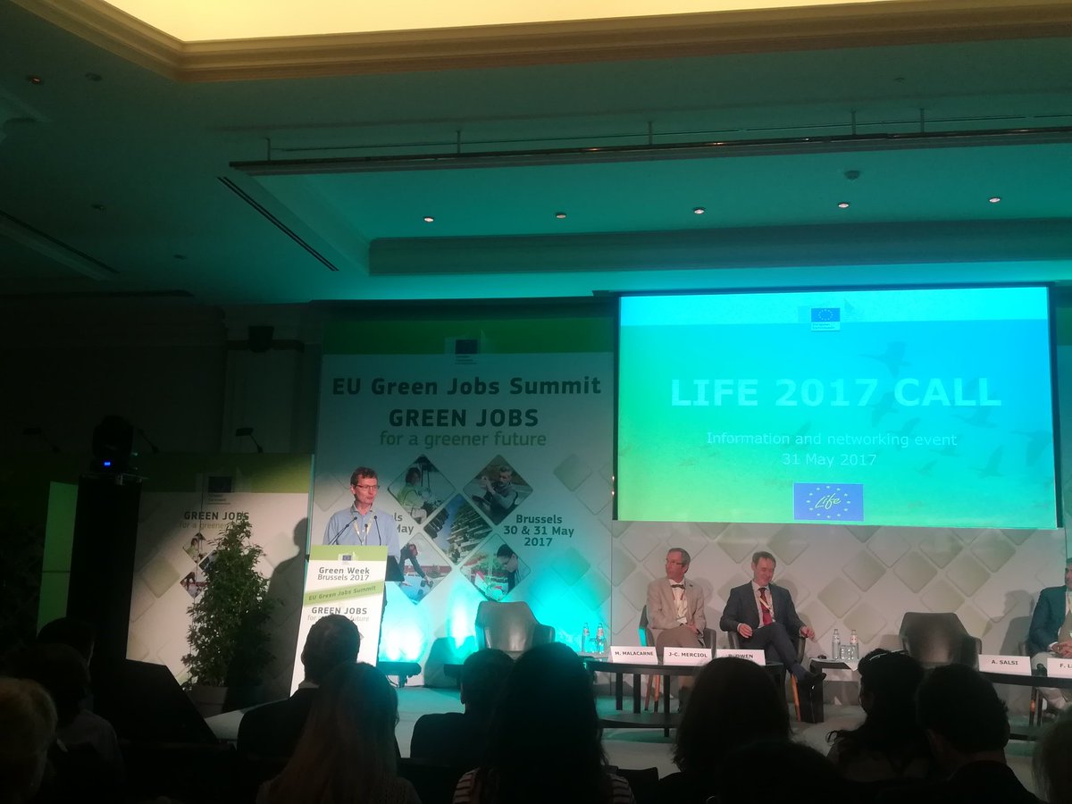 Moverim's tweet image. At #EUGreenWeek some tips on how to apply for #LIFE_Programme 2017 Call @EU_EASME @LIFE_Programme